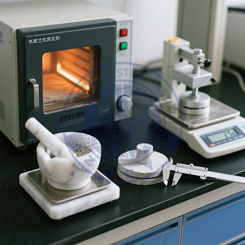 水泥熟料重烧线收缩测试